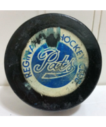 Vintage REGINA PATS HOCKEY CLUB Hockey Puck RARE Game Used Puck Canada - £75.18 GBP