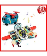 Toddler Educational Airplane Toy with Lights, Sounds, and Driving Simula... - $1,174.57 MXN