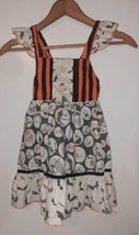 Halloween Sleeveless A-line Toddler Dress Size 3T Spooky Cute - £7.90 GBP