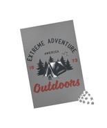 Adventure America Outdoors Puzzle | Vintage Tent in Woods Picture | 110,... - £13.69 GBP+