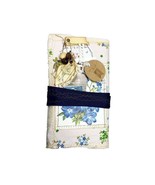 Writing Junk Journal Vintage Style Fabric Cover Diary Includes Ephemera ... - £40.28 GBP