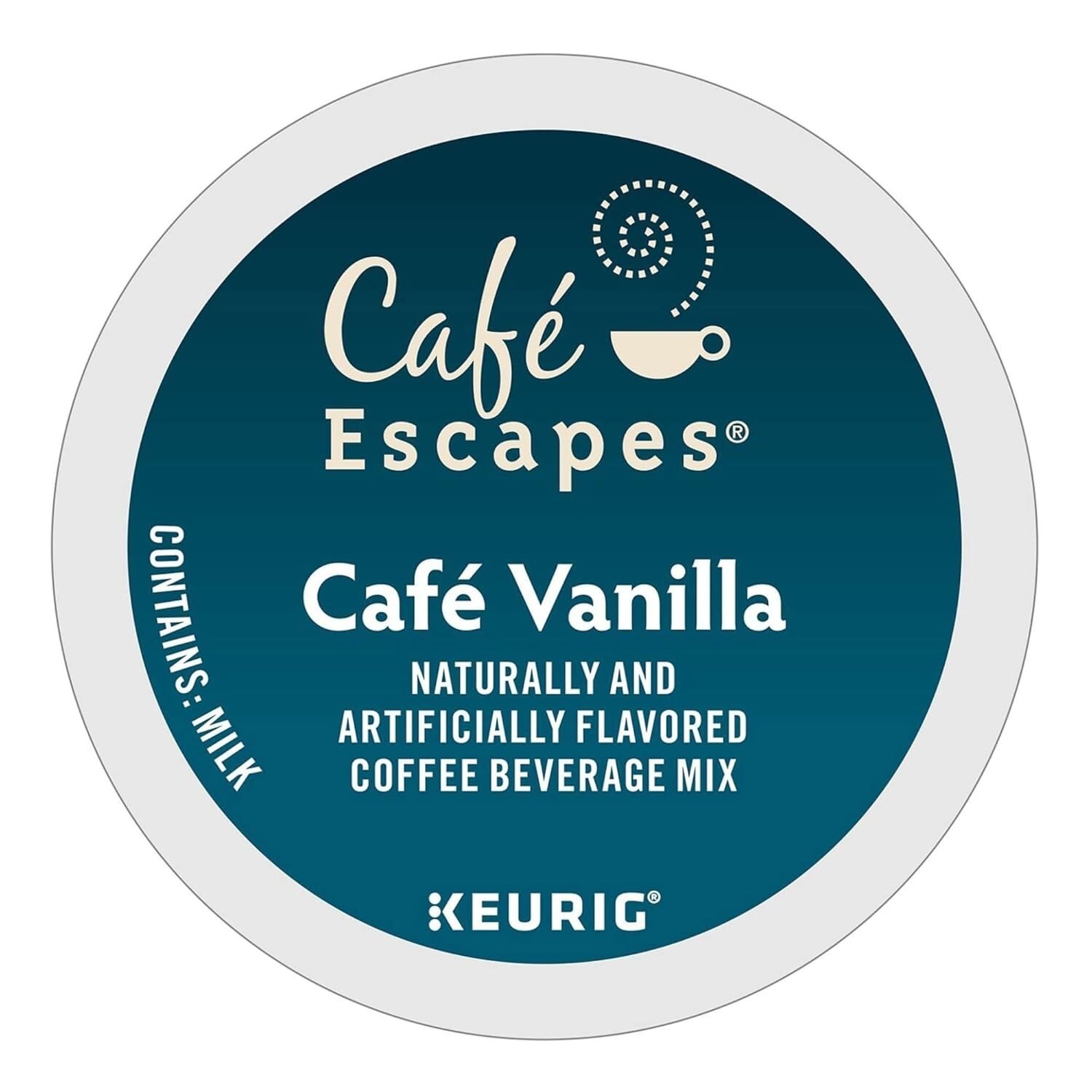 Cafe Escapes Cafe Vanilla, Keurig K-Cup Pod, 72 Count - Bulk Box - $29.99