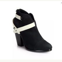 New Rag &amp; Bone Black Suede Harrow Ankle Boots - Msrp $595.00! - £239.76 GBP