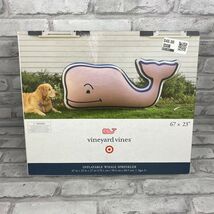 Vineyard Vines for Target Inflatable Pink Whale Water Sprinkler New In Box - $23.70