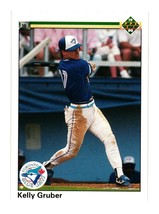 1990 Upper Deck #111a Kelly Gruber Toronto Blue Jays - £3.99 GBP