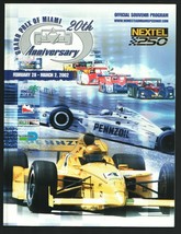 Homestead Miami Speedway IRL Indy Car Race Program 2/28/2002-Indy Racing Leag... - £47.30 GBP