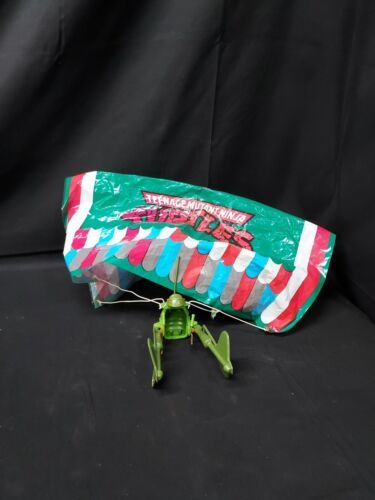 1988 TMNT Trooper Parachute Teenage Mutant Ninja Turtles Accessory Playmates Toy - $13.99