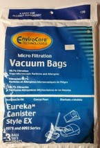 Vacuum Cleaner Bags 3 Count For Eureka Canister Style EX 6978 6993 Series - $14.39