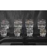 Vintage Cellini 8-Piece Rocks And Shot Glass Set Glass Gold Trim &amp; Scrol... - $30.15 CAD