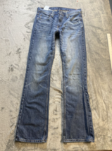 Levis 527 Jeans Mens Size 32x34 Blue Denim Bootcut Medium Wash - £13.77 GBP