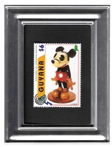 Tchotchke Framed Stamp Art - Disney - Antique Mickey Mouse - $9.99