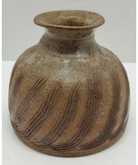 Vtg Handcrafted Artisan Pottery Small Jug Container CR Signed Butterfly ... - $512.07 MXN
