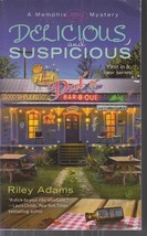 Adams, Riley - Delicious And Suspicious - A Memphis BBQ Mystery - £2.39 GBP