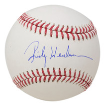 Rickey Henderson Signed Oakland A&#39;s MLB Baseball JSA ITP - £174.31 GBP