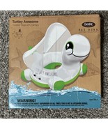Rae Dunn Turtley Awesome Canopy Float Turtle White Green Swim Toddler Ou... - $31.68