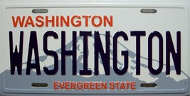 Washington State License Plate Novelty Fridge Magnet - $7.99