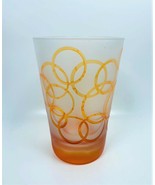 High Ball Tumbler Orange 3.5&quot;diam x 5.3&quot;H - Manorisms - $16.17 CAD