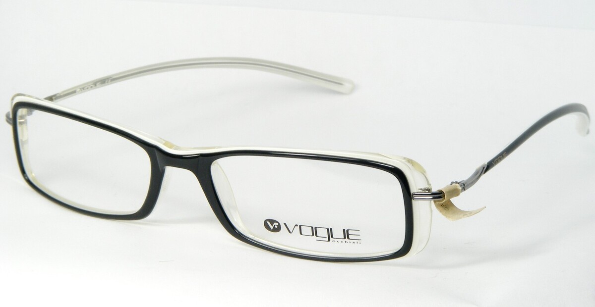 Vogue VO 2352 1295 NERO TRASPARENTE OCCHIALI STRUTTURA 51-16-135 Italia ... - $52.62