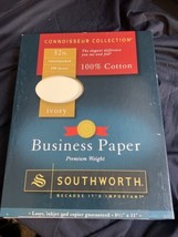 Southworth Premium Weight 100% Business Cotton Paper - For Laser Print -... - $43.15