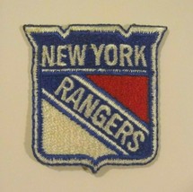 New York Rangers Embroidered Patch~1 5/8&quot; x 1 5/8&quot;~NHL~Iron or Sew~FREE US Mail - £2.26 GBP