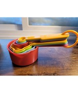 Set Of 8 Multi-Color Nesting Measuring Cups &amp; Spoons - $24.34 CAD