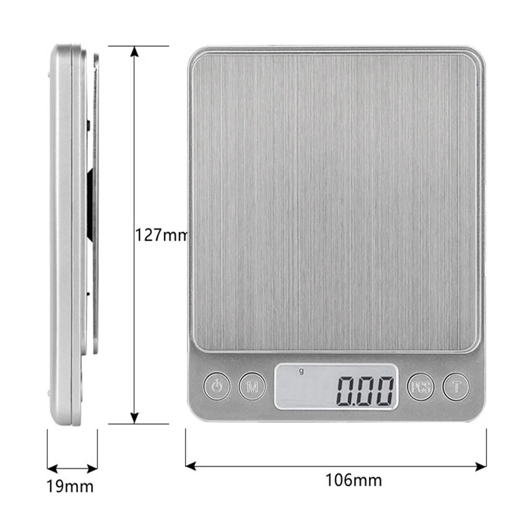 DEKO WS093 Digital Weight Scales 500g x 0.01g Portable Mini Electronic Precision - £168.28 GBP