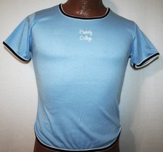 Vintage 70s Peabody College Moon Castles Jersey T-SHIRT S Vanderbilt Nashville - £36.99 GBP