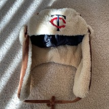 MN TWINS Bomber Hat, Children&#39;s Cubby Winter, Fur Trapper, Warm and Cozie - £12.35 GBP