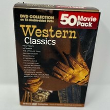 Western Classics 50 Movie Pack DVD Collection 12 Double-sided DVD&#39;s - £21.00 GBP