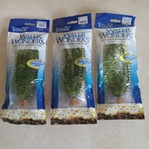 Tetra Anacharis 9&quot; 23 cm Aquarium Plants Plastic Green Fish Plant Lot 3 - £7.56 GBP