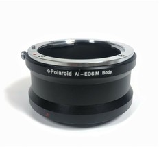 Polaroid Bayonet Lens Mount Adapter for NIKON AI & EOS M - $15.83