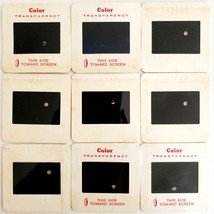 1989 Full Moon Lunar Lot Of 9 Pcs 35mm Slides Landscape Astronomy E50G - €17,27 EUR