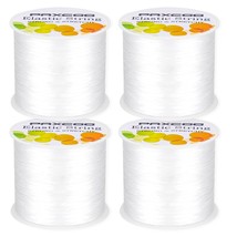 4 Rolls Elastic String For Bracelets, Stretch Magic Elastic String Bead ... - $22.79