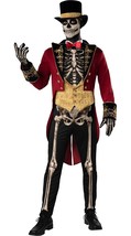NEW In Character Costumes Medium Skeleton Ringmaster Costume Party Halloween - £47.09 GBP
