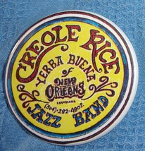 Creole Rice Yerba Buena Of New Orleans Jazz Band Button - $2.99