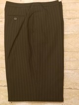 Charter Club Pin Stripe Lined Black Pants Katherine Fit Woman&#39;s Size 14. - $15.79