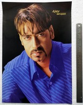 Bollywood Actor Ajay Devgan Rare Poster India 11 X 16 inch - £23.59 GBP