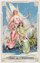 Angels ~1910 Tuck New Years Wishes Postcard-
show original title

Original Te... - £7.51 GBP