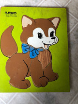 Vintage PLAYSKOOL Reddy Fox 7 Piece Wooden Puzzle 1980s 165-5 - £23.00 GBP