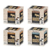 Moose Munch MapleWalnut/DarkChocCaramel/MilkChocCaramel/MapleVanilla 4/1... - £30.29 GBP