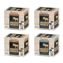 Moose Munch MapleWalnut/DarkChocCaramel/MilkChocCaramel/MapleVanilla 4/1... - £29.92 GBP