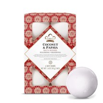 Nubian Heritage Bath Bombs Coconut and Papaya Renewing Bath and Body Products 1. - £15.17 GBP