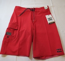 Billabong PlatinumX Boys Board Shorts Swim Short B124NBAL Alll Day X Red 28 - $32.81