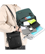Men&#39;s Canvas Crossbody Messenger Shoulder Bags Handbag Satchel Casual Da... - $31.25 CAD