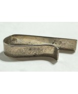 Leonore Doskow Handmade Plain Initialed &#39;LS&#39; Tie Pin Clip Sterling Silve... - $76.89 CAD