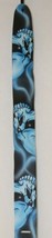Perris Leathers P25AB332 Leather Black With Blue Skulls Guitar Strap image 2