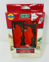 Lemax Victorian Street Lamp Set 2 For Christmas Village Collection Spooky Town - £11.98 GBP