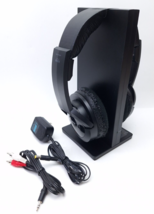 Sony MDR-RF985R Wireless Stereo Headphones &amp; Transmitter Base TMR-RF985R Tested - £28.39 GBP