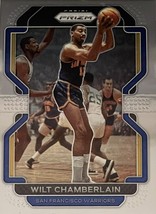 2021-22 Panini Prizm Basketball Wilt Chamberlain* Card #260 - NBA Warriors - HOF - £2.62 GBP