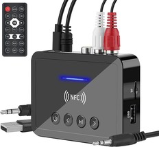 Bluetooth 5.0 Transmitter Receiver Adapter Audio 3 in 1 Bluetooth Audio, M6 - £26.63 GBP